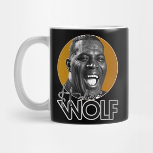 Retro Howlin' Wolf Gold Tribute Mug